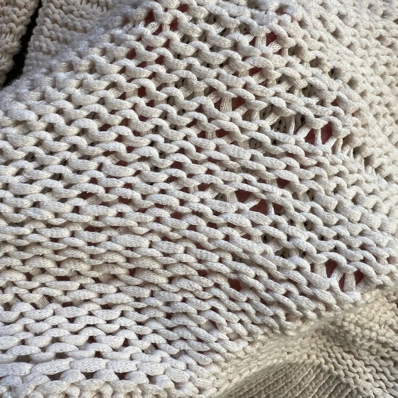 Eileen fisher cream netted sweater XXS - Picture 5 of 5